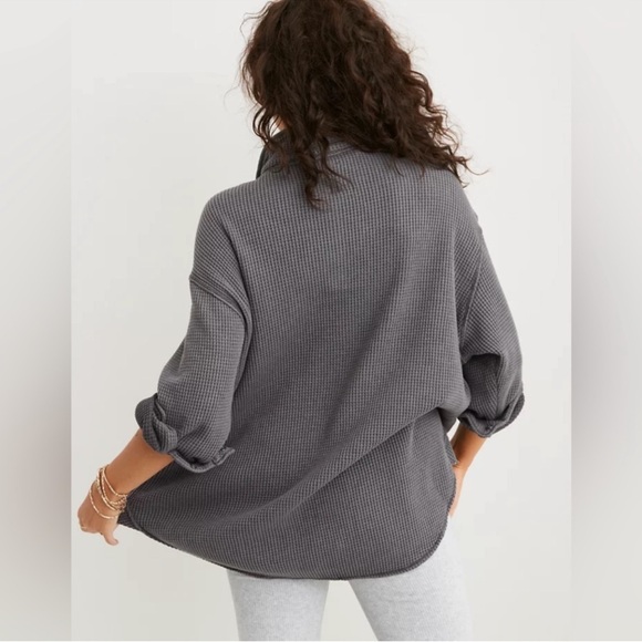 Aerie Lumber Jane Waffle Shirt - Picture 2 of 6